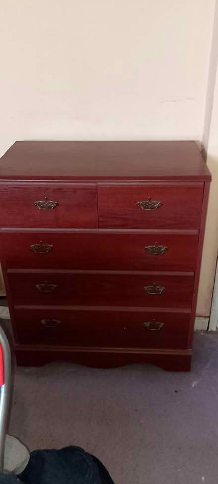 Photo of free Chest of drawers, brown (Pontefract WF8) #3
