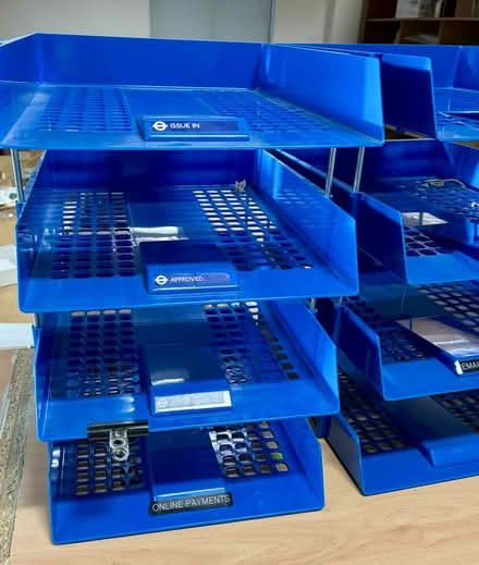 Photo of free Stacking office trays (Salford Quays M5) #1