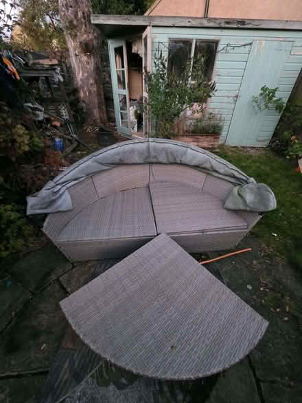 Photo of free Garden rattan furniture with cushions (Trinity EH5) #3