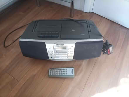 Photo of free CD and Tape Player with remote (Cromford DE4) #1