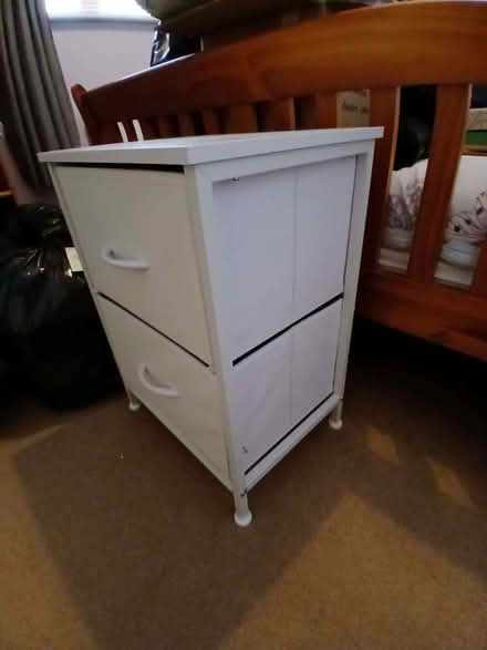 Photo of free white soft drawer bedside cabinet (West Wick BS24) #1