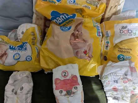 Photo of free New born and baby nappies (Clapton E5) #1