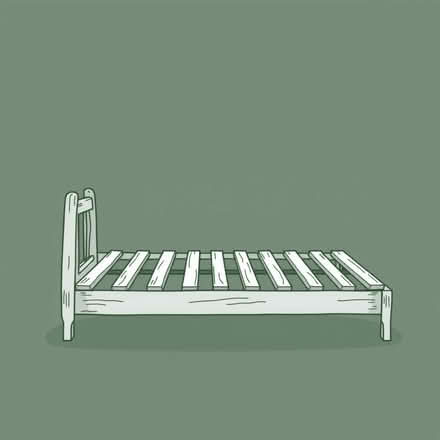 Photo of Small double wooden Bed frame (Ridgeway Playing Fields BS5) #1