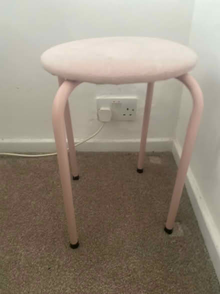 Photo of free Girls Pink Stool (Ledsham CH66) #1