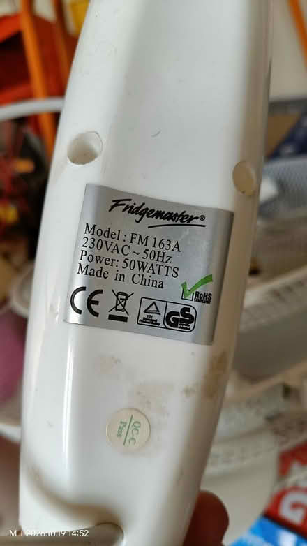 Photo of free Fan Motor, working (Tilehurst, Reading RG31) #3