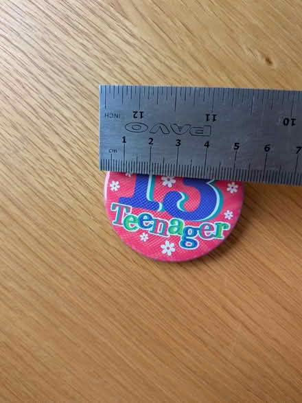 Photo of free Age 13 badge (M33) #2