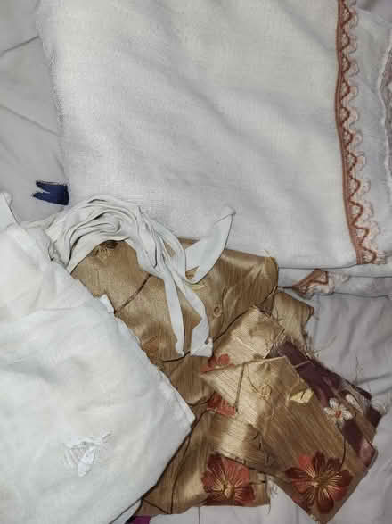Photo of free Net curtains plus material offcuts (E15 near Olympic Park) #1
