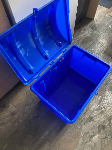 Photo of free Plastic toy chest (Cheadle Heath SK8) #3