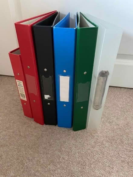 Photo of free 6 ring folders (Haywards Heath RH16) #1