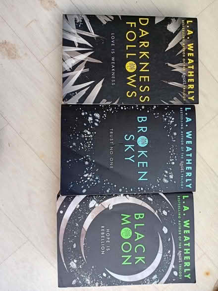 Photo of free L.A weatherly Angel Trilogy books (Uley GL11) #1