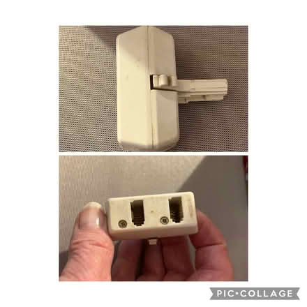 Photo of free 2 way telephone splitter adapter (Brinnington SK5) #1
