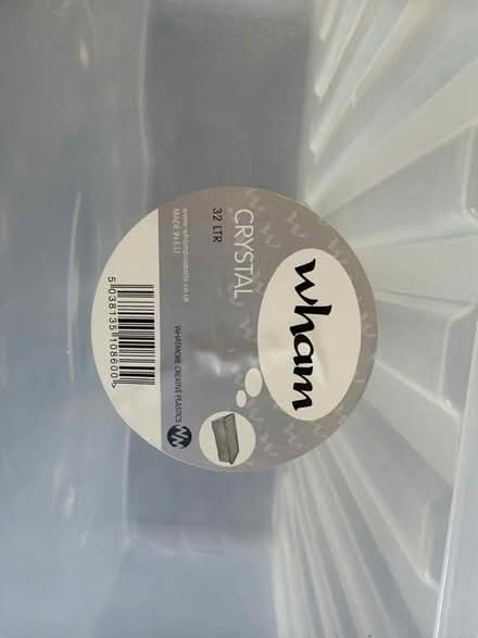 Photo of free Plastic box with lid (Welling DA16) #3