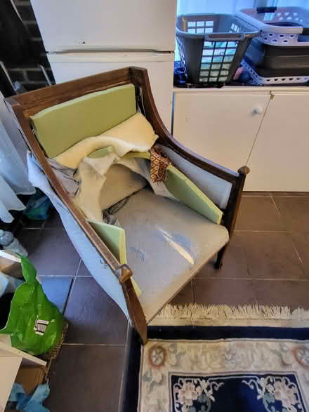Photo of free Antique chair - upholstery project (Newhaven BN9) #3