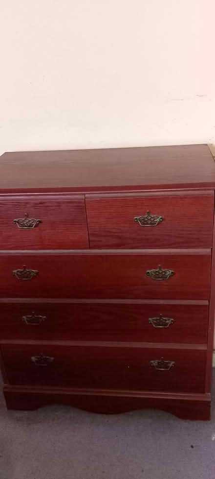 Photo of free Chest of drawers, brown (Pontefract WF8) #1
