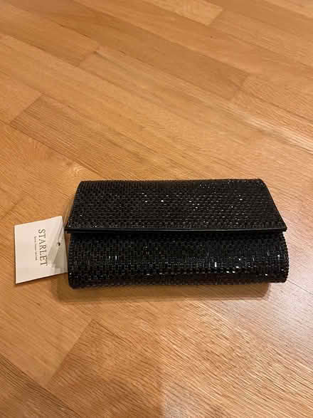 Photo of free Black rhinestone flap clutch purse (Harlem - 119th Street) #1