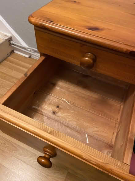 Photo of free Solid pine dressing table /double desk (Coleridge Ward CB1) #2