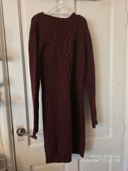 Photo of free Burgandy Knitted Dress (Spondon DE21) #1