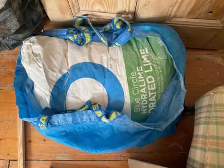 Photo of free Unopened 25kg hydrated lime (Balham SW12) #1