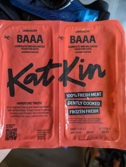 Photo of free Kat Kin cat food (North Bretton PE3) #2