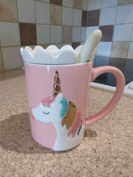 Photo of free Unicorn hot chocolate mug (Chapel End E17) #1
