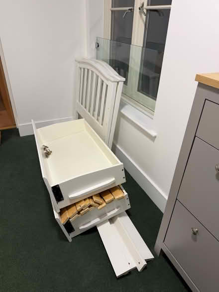 Photo of free Single bed without mattress (Hertford SG13) #2