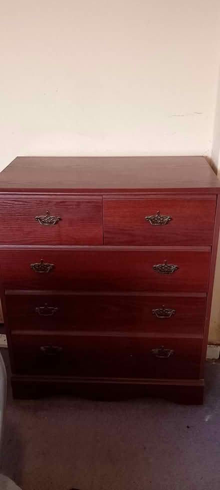 Photo of free Chest of drawers, brown (Pontefract WF8) #2