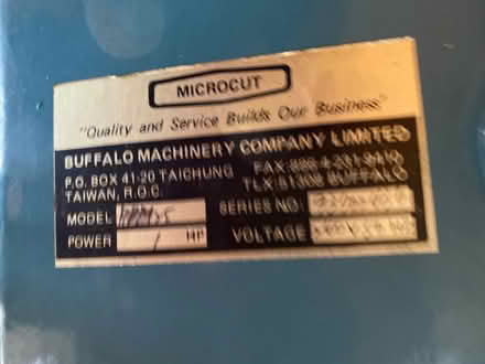 Photo of free milling machine (SG4 Hitchin) #4