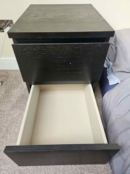 Photo of free IKEA Malm Chest of 2 drawers, black-brown, 40x48x55 cm (Trumpington Ward CB2) #4
