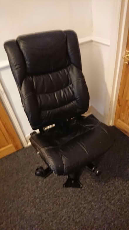 Photo of free Leather Look Chair With Arms (Ramsgate CT11) #1