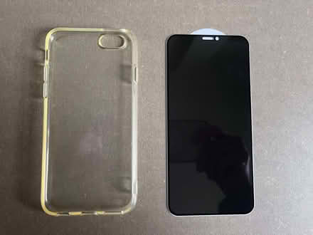 Photo of free Slim Clear Gel Cover Case for iPhone 6 6S + Screen Protector (Pilrig EH6) #1