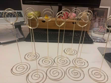 Photo of free Table place setting holders (Pollokshaws G41) #2