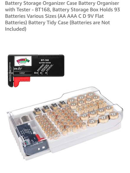 Photo of free Battery organiser (Wallisdown BH12) #2