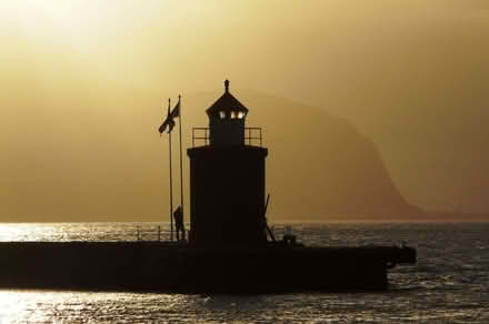 Photo of free Print of Lighthouse at Sunset in Alsund Norway (Oakington CB24) #1