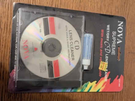 Photo of free DVD CD cleaner (Silverdale LA5) #1