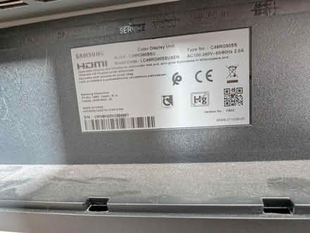 Photo of free BROKEN ultrawide curved (Beckenham BR3) #3