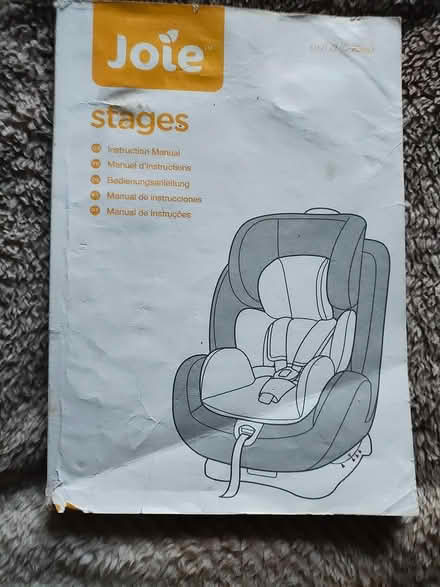 Photo of free Stage 0+/1/2 Joie car seat (Livingston EH54) #3
