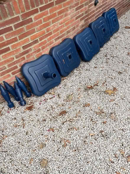 Photo of free Garden Umbrella Stands x5 (St Albans AL3) #1