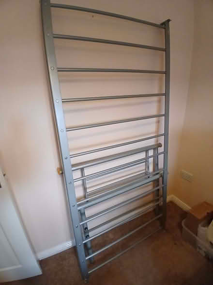 Photo of free metal 3 foot bed frame (missing one end cap) (West Wick BS24) #3