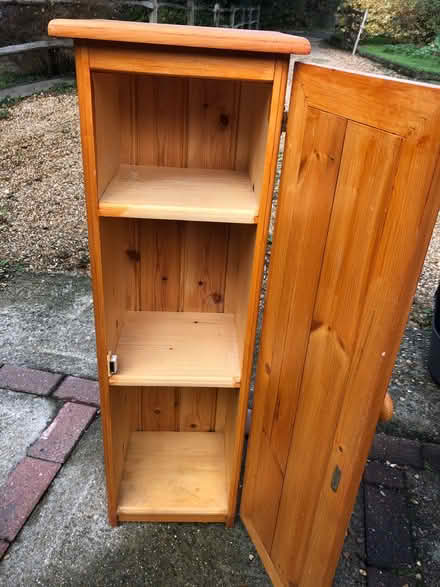 Photo of free Pine bathroom cabinet (RH14) #2
