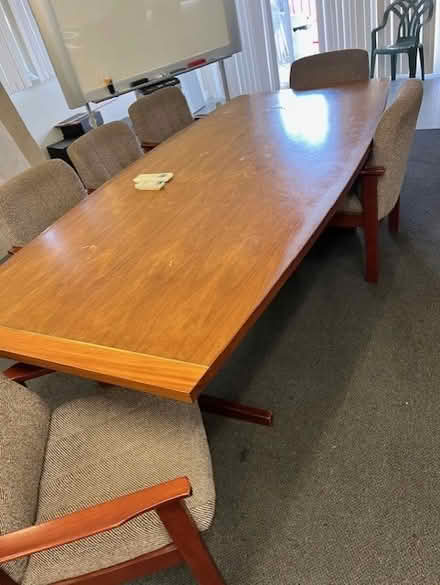 Photo of free Boardroom Table & Chairs (Osborne Park) #1