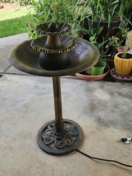 Photo of free Deacorative Water fountain (DeAnza/Stevens Creek) #2