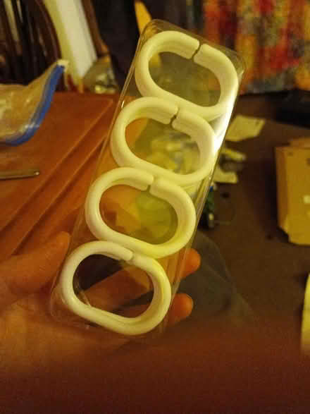 Photo of free Shower curtain hooks (elverson road SE13) #1