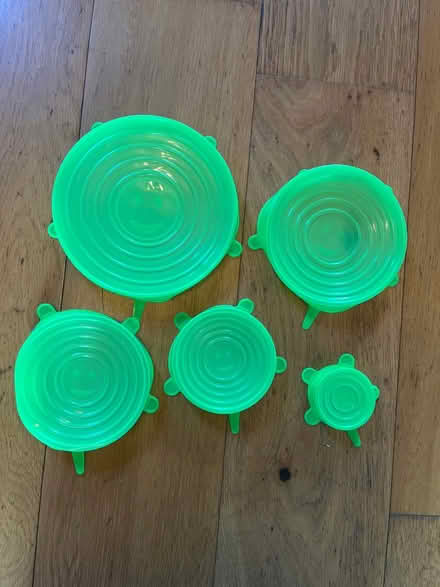 Photo of free Reuseable lid covers (OX14) #1