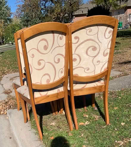 Photo of free 4 Free chairs (Bramalea/Queen) #2