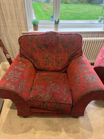 Photo of free Large sofa and chairs -lounge suite (Fulwood S10) #3