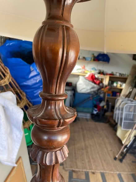 Photo of free Wooden standard lamp (Dousland) #2