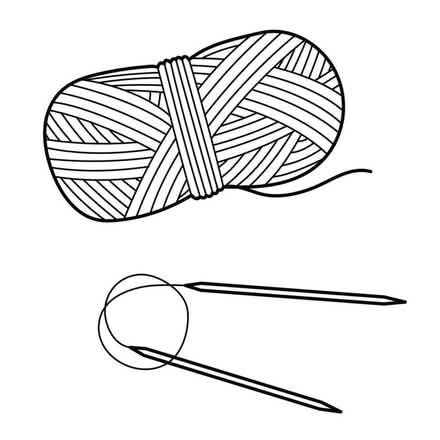 Photo of Wool and size 8 circular needles (Stockton-on-Tees TS19) #1