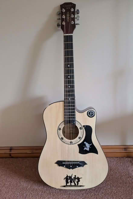 Photo of free Crystal GT6 38" 6 string guitar (Buckskin RG22) #1