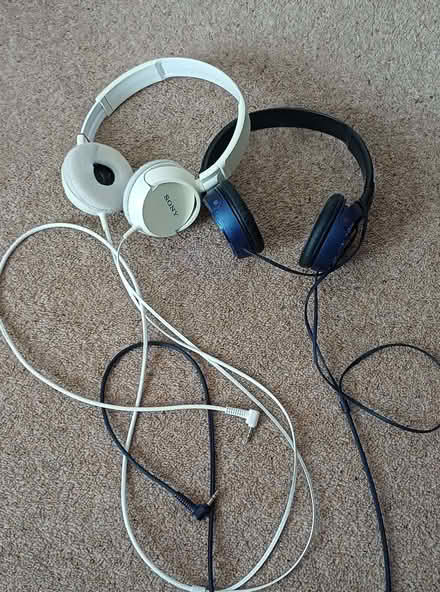 Photo of free 2 pairs of Sony wired headphones (Rushmere IP4) #1