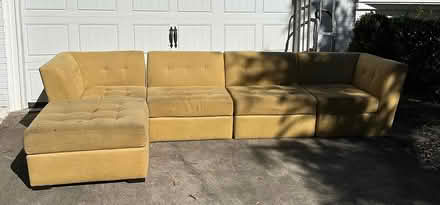 Photo of free yellow sectional (bethesda, MD) #1